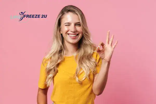 Picture of happy woman after HIFU vaginal tightening Guildford